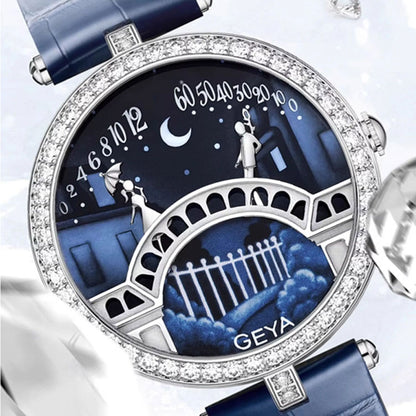 GEYA Women’s Artistic Watch – Venice Bridge Design