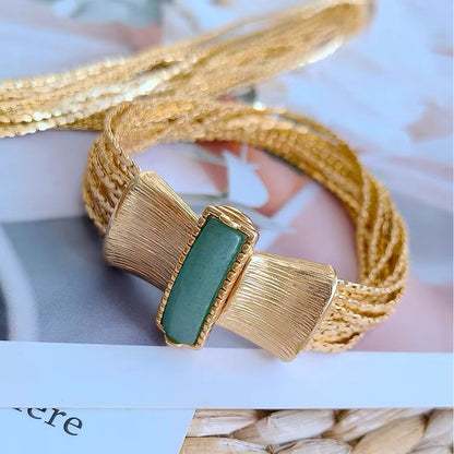 Luxury Multi-Strand Necklace & Bracelet Set