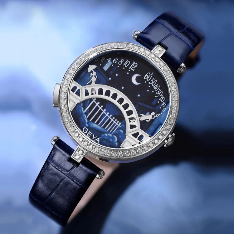 GEYA Women’s Artistic Watch – Venice Bridge Design