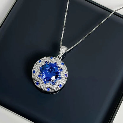 Ocean Princess Sapphire Necklace