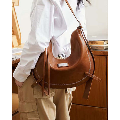 Vintage Crescent Shoulder Bag