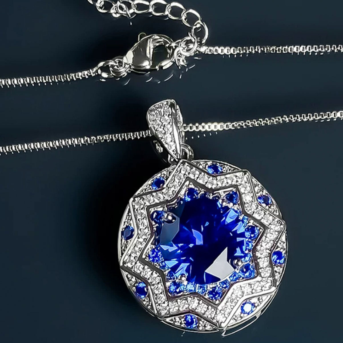 Ocean Princess Sapphire Necklace