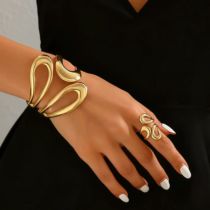 Luxury Geometric Jewelry Set