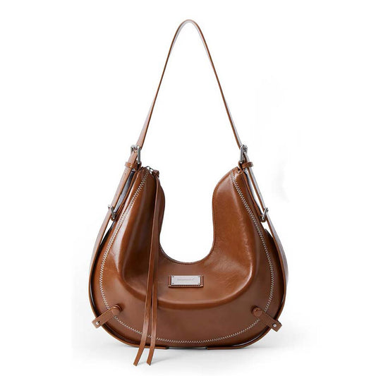 Vintage Crescent Shoulder Bag