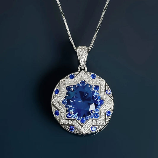 Ocean Princess Sapphire Necklace