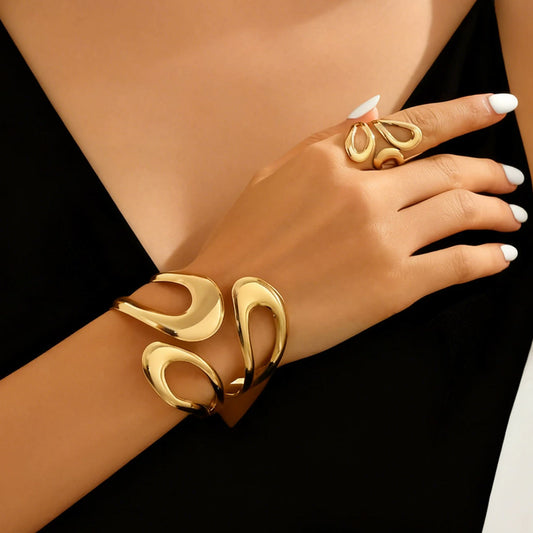 Luxury Geometric Jewelry Set