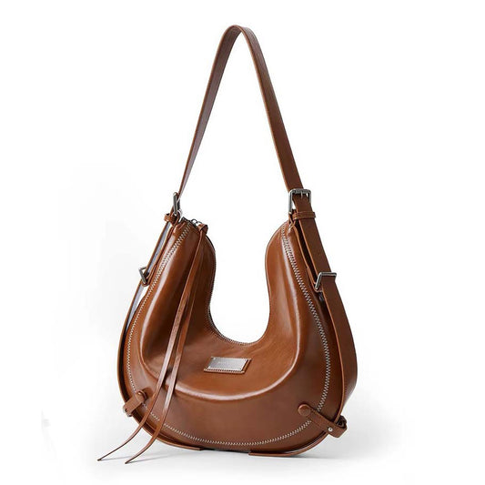 Vintage Crescent Shoulder Bag