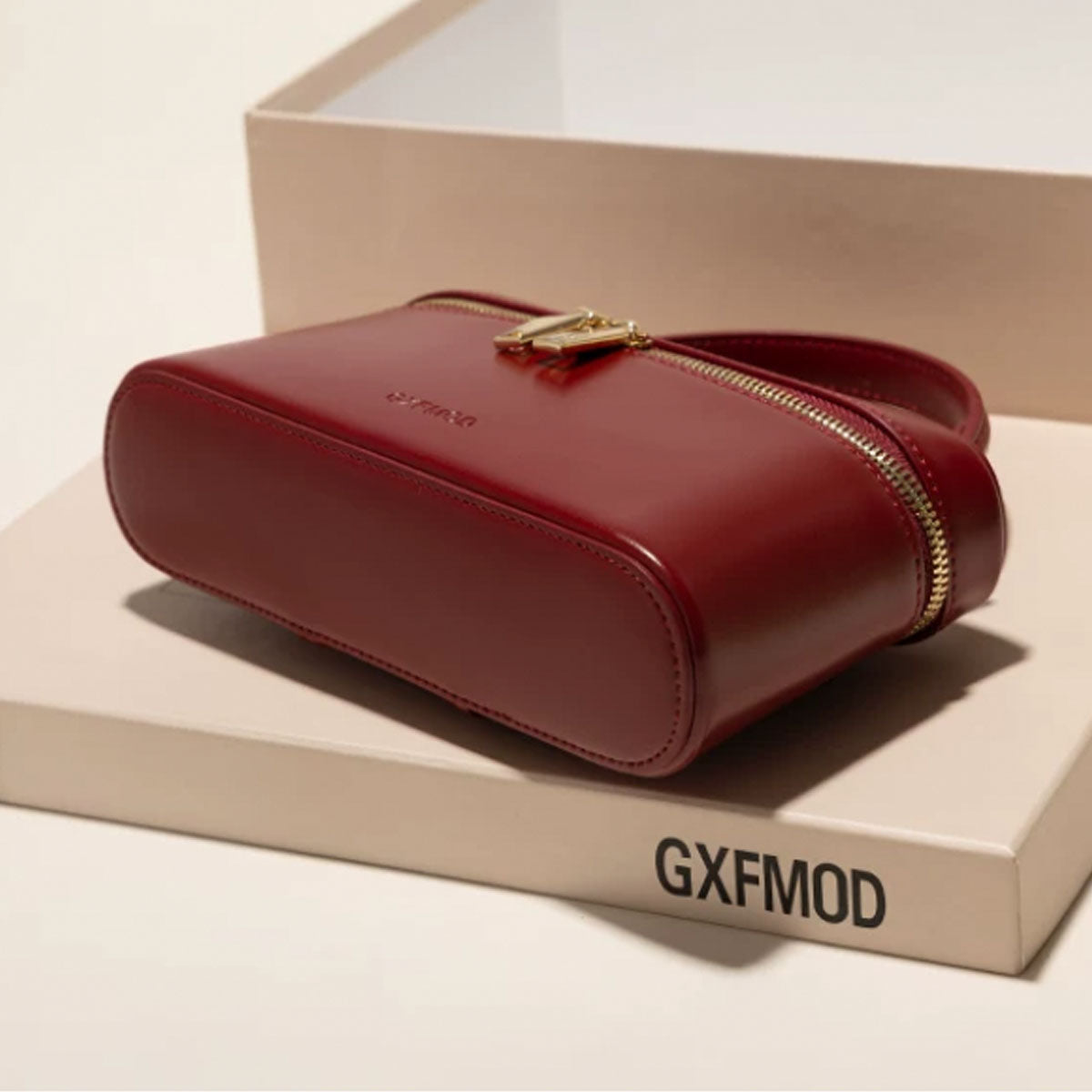 Elegant Top Handle Box Bag