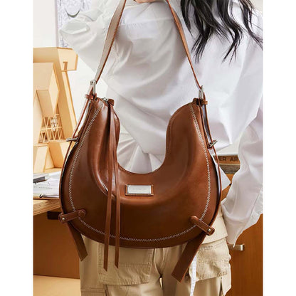 Vintage Crescent Shoulder Bag