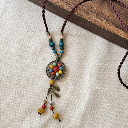 Bohemian Tree of Life Pendant Necklace