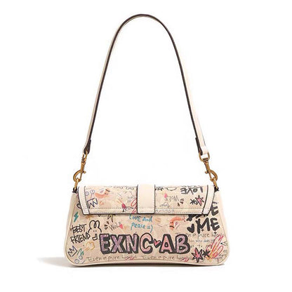 Elegant Printed Shoulder Bag
