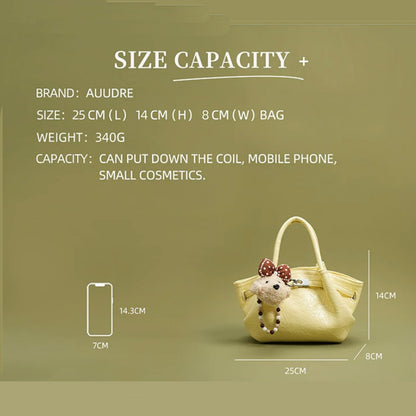 Elegant Mini Bucket Shoulder Bag