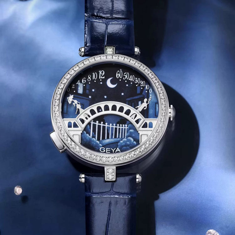 GEYA Women’s Artistic Watch – Venice Bridge Design