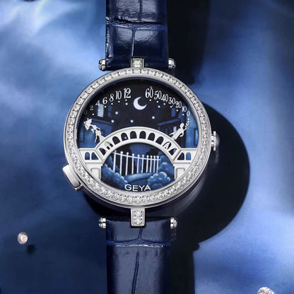GEYA Women’s Artistic Watch – Venice Bridge Design