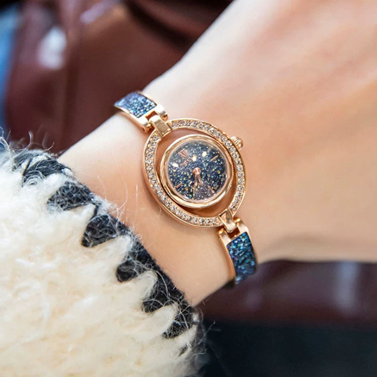 Davena Women's Crystal Bracelet Watch