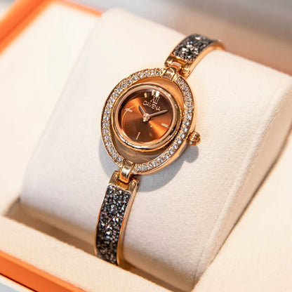 Davena Women's Crystal Bracelet Watch