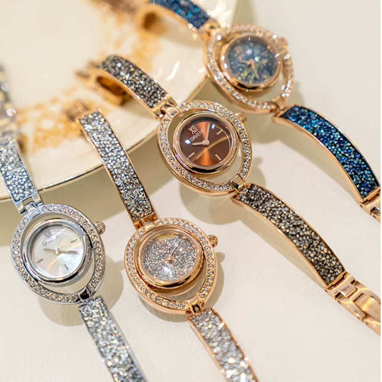 Davena Women's Crystal Bracelet Watch