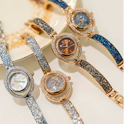 Davena Women's Crystal Bracelet Watch