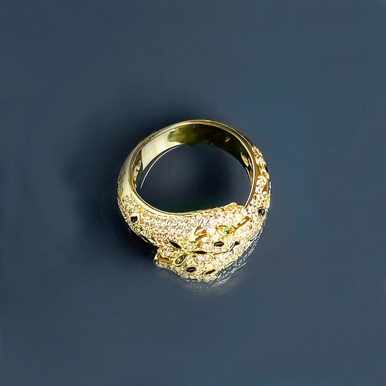Luxury Leopard Open Ring