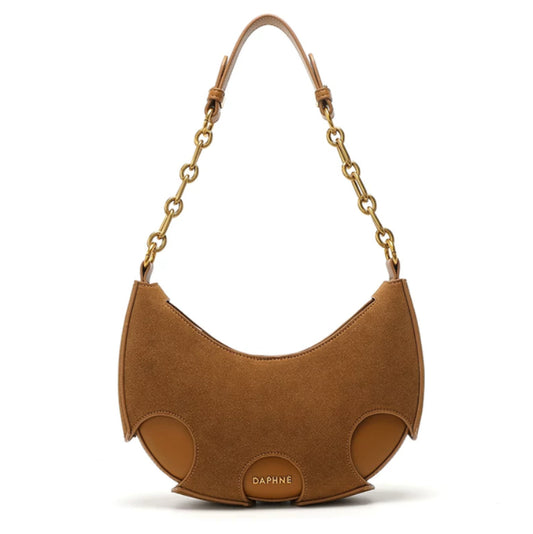 Moon Crescent Shoulder Bag with Protective Cover